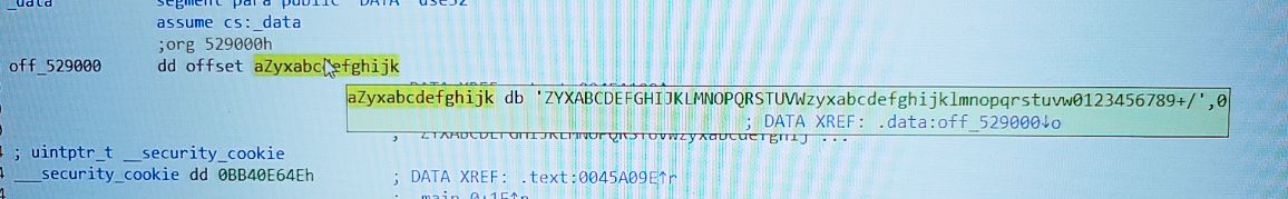 改动了的字母表